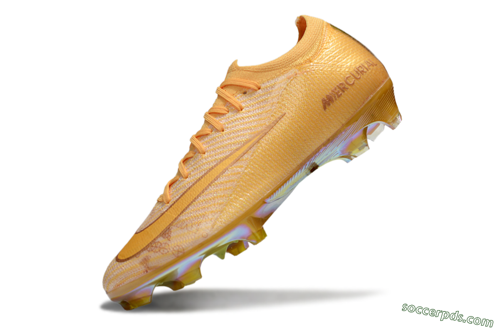 Nike Air Zoom Mercurial Vapor 16 Elite FG Low-Tops Football Boots - Gold/Gold 5