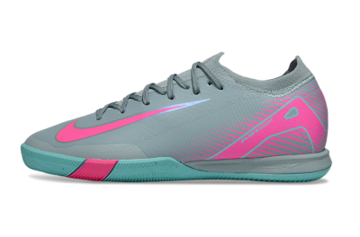 Nike Air Zoom Mercurial Vapor 16 Elite IC Low-Tops Football Shoes - Blue/Pink/White