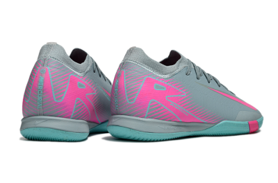 Nike Air Zoom Mercurial Vapor 16 Elite IC Low-Tops Football Shoes - Blue/Pink/White