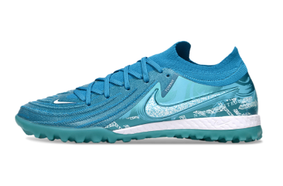 Nike Phantom GX 2 Elite TF Low-Tops Football Shoes - Blue/White