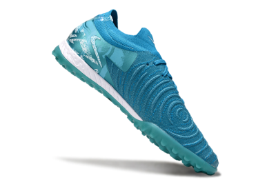 Nike Phantom GX 2 Elite TF Low-Tops Football Shoes - Blue/White