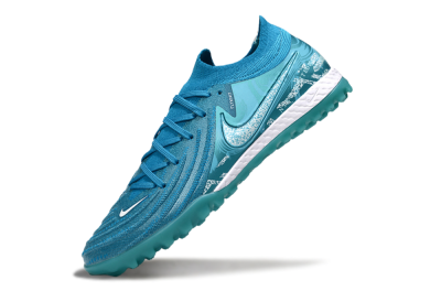 Nike Phantom GX 2 Elite TF Low-Tops Football Shoes - Blue/White
