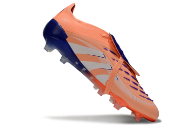 Adidas Predator Elite 25 Foldover Tongue FG Low-Tops Football Boots - Orange/Purple/Blue