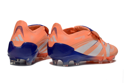 Adidas Predator Elite 25 Foldover Tongue FG Low-Tops Football Boots - Orange/Purple/Blue
