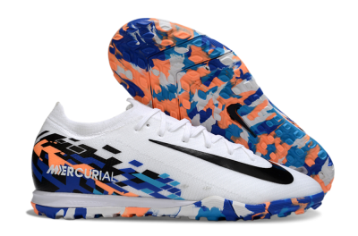 Nike Air Zoom Mercurial Vapor 16 Elite TF Low-Tops Football Shoes - White/Black/Orange