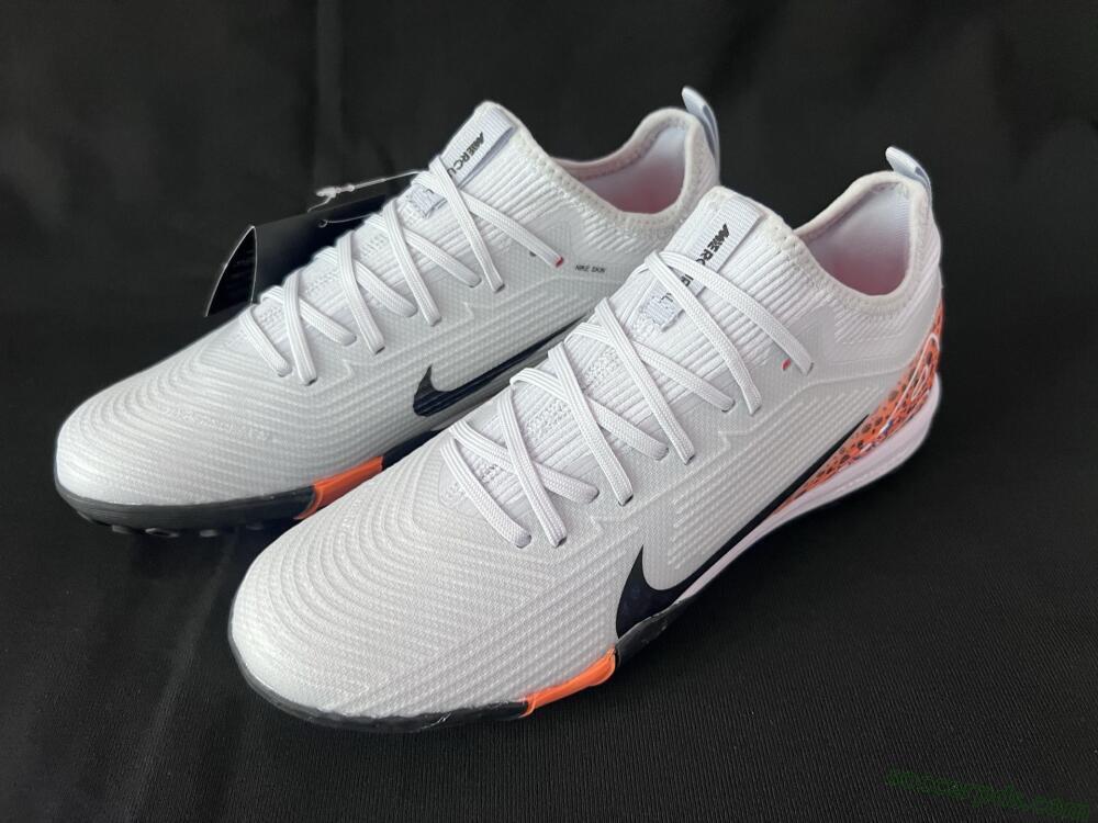 Nike Air Zoom Mercurial Vapor 16 Pro TF Low-Tops Football Shoes - Grey/Black/Leopard