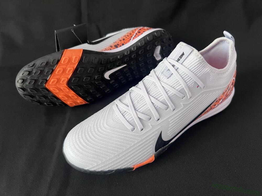 Nike Air Zoom Mercurial Vapor 16 Pro TF Low-Tops Football Shoes - Grey/Black/Leopard