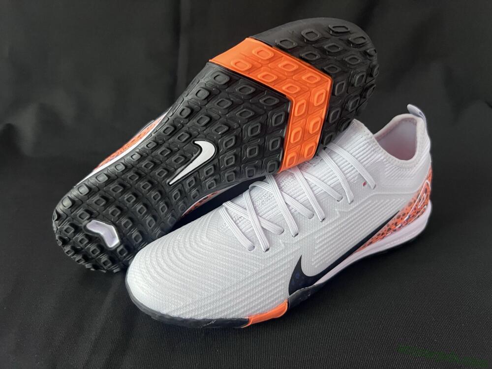 Nike Air Zoom Mercurial Vapor 16 Pro TF Low-Tops Football Shoes - Grey/Black/Leopard