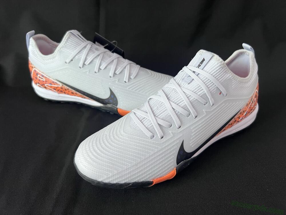 Nike Air Zoom Mercurial Vapor 16 Pro TF Low-Tops Football Shoes - Grey/Black/Leopard