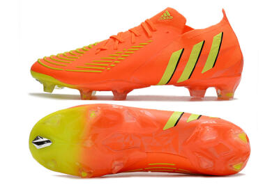 Adidas Predator Edge.1 Low FG Low-Tops Football Boots - Orange/Yellow