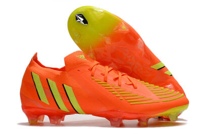 Adidas Predator Edge.1 Low FG Low-Tops Football Boots - Orange/Yellow