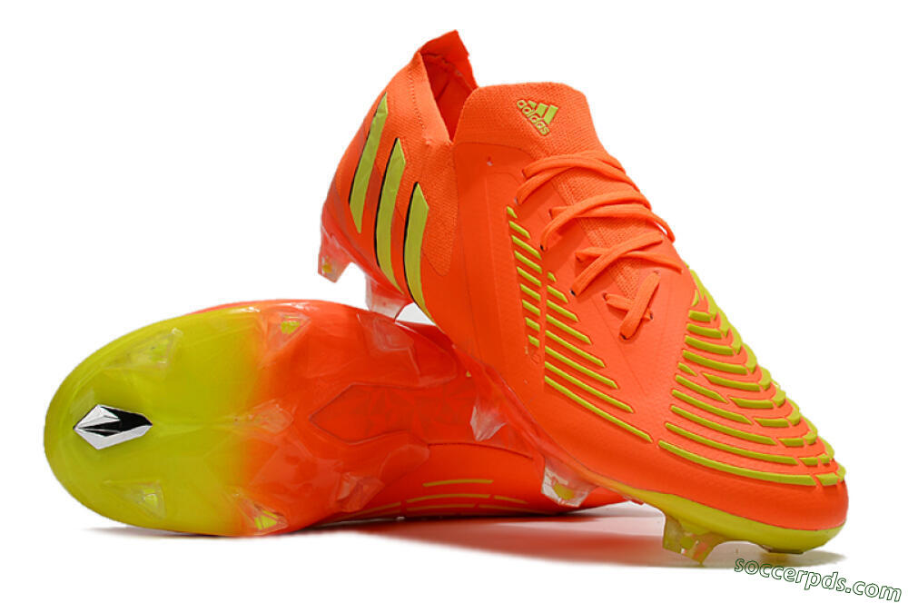 Adidas Predator Edge.1 Low FG Low-Tops Football Boots - Orange/Yellow 3