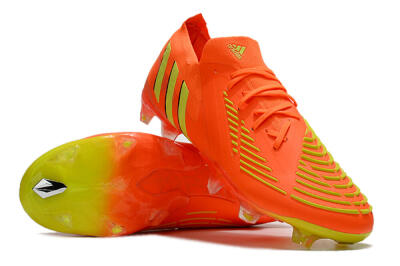 Adidas Predator Edge.1 Low FG Low-Tops Football Boots - Orange/Yellow