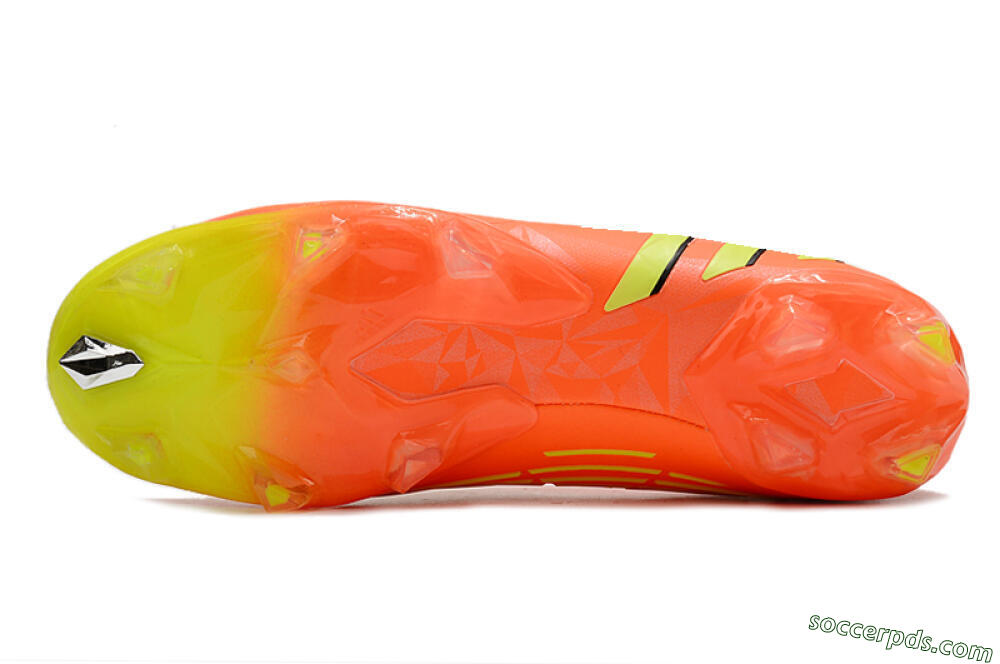 Adidas Predator Edge.1 Low FG Low-Tops Football Boots - Orange/Yellow 6