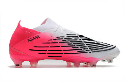 Adidas Predator Edge.1 Low FG Low-Tops Football Boots - White/Pink
