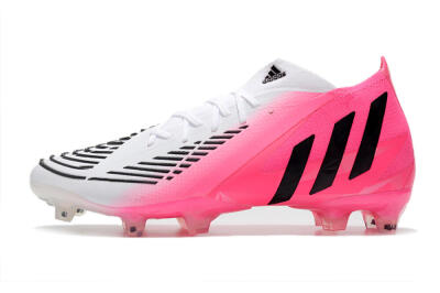 Adidas Predator Edge.1 FG High-Tops Football Boots - White/Pink