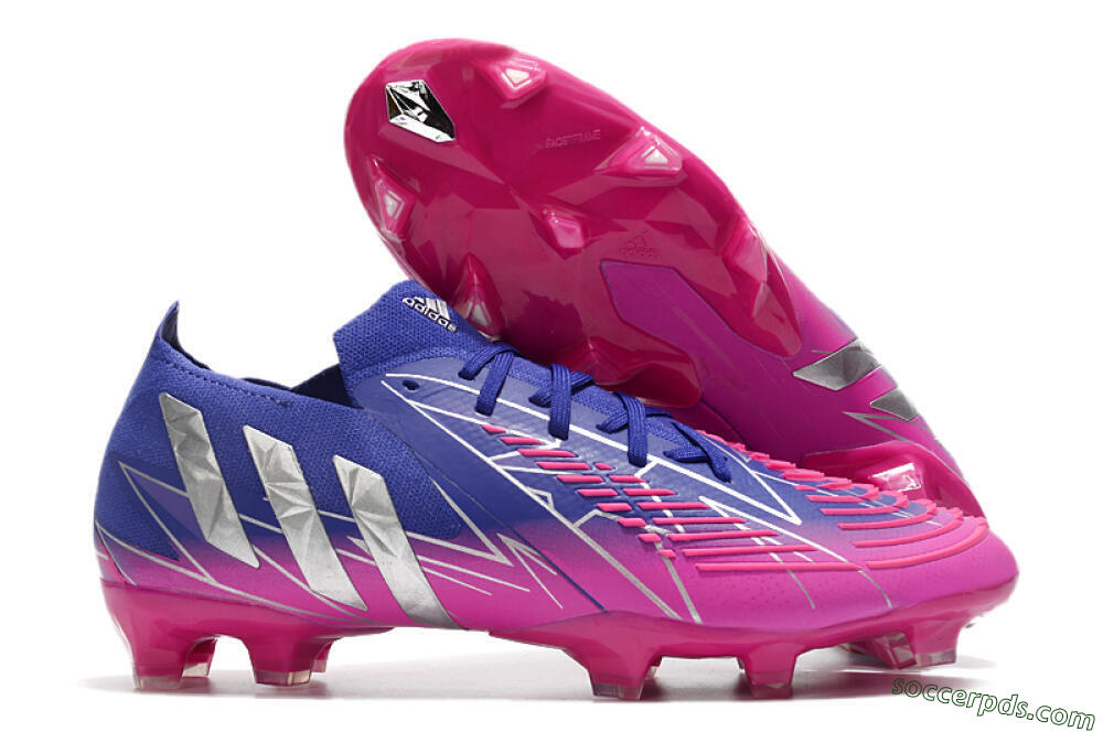 Adidas Predator Edge.1 Low FG Low-Tops Football Boots - Purple/Pink 1