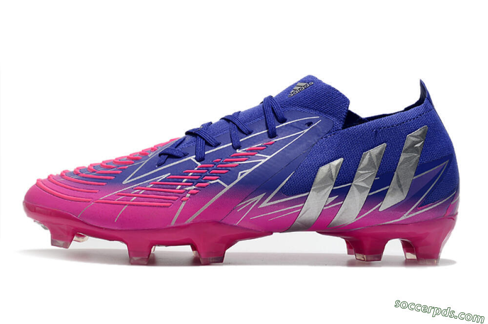 Adidas Predator Edge.1 Low FG Low-Tops Football Boots - Purple/Pink 2