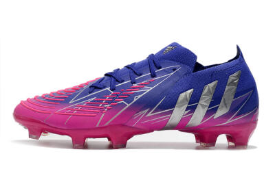 Adidas Predator Edge.1 Low FG Low-Tops Football Boots - Purple/Pink