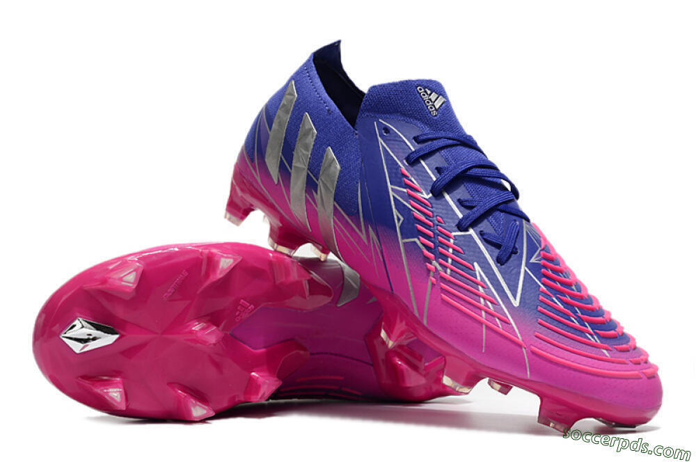 Adidas Predator Edge.1 Low FG Low-Tops Football Boots - Purple/Pink 3