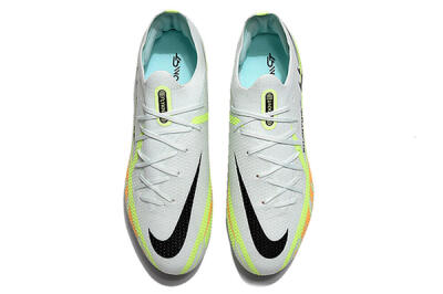 Nike Phantom GT 2 Elite FG Low-Tops Football Boots - White/Green