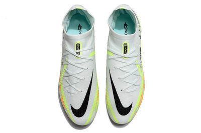 Nike Phantom GT 2 DF Elite FG High-Tops Football Boots - White/Green