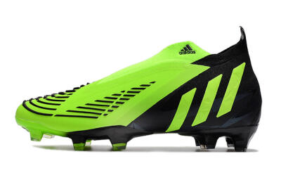 Adidas Predator Edge Geometric+ FG High-Tops Football Boots - Green/Black