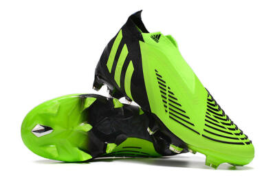 Adidas Predator Edge Geometric+ FG High-Tops Football Boots - Green/Black