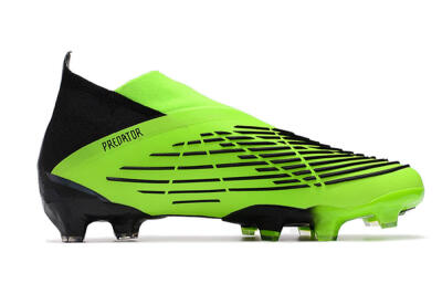 Adidas Predator Edge Geometric+ FG High-Tops Football Boots - Green/Black