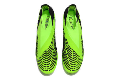 Adidas Predator Edge Geometric+ FG High-Tops Football Boots - Green/Black