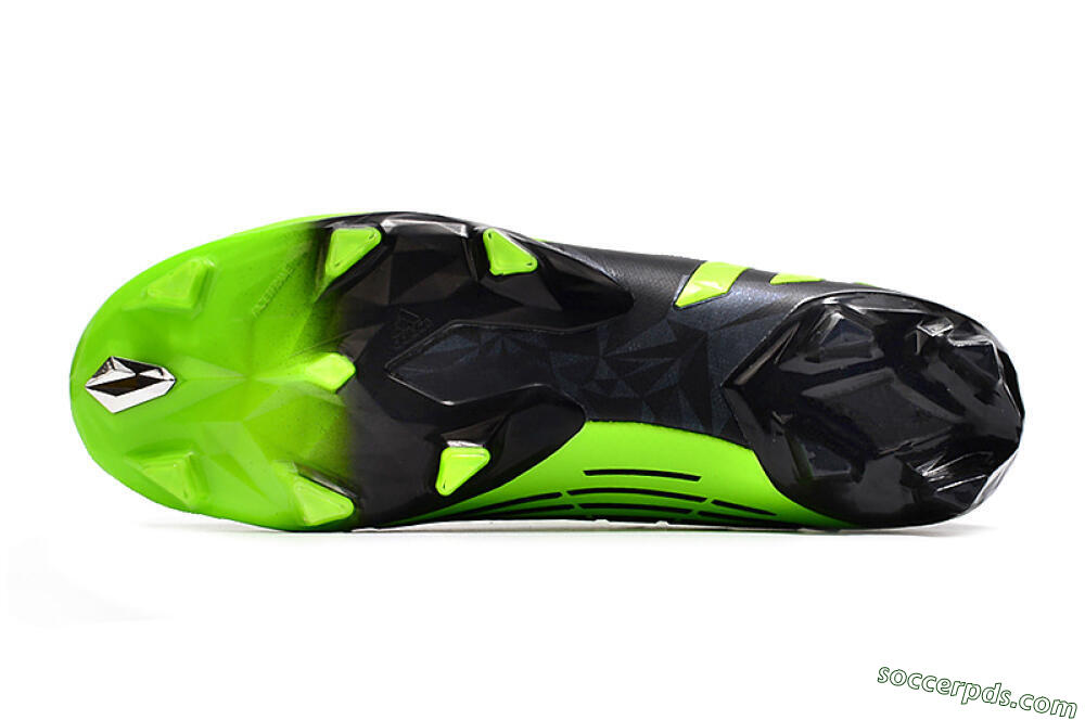 Adidas Predator Edge Geometric+ FG High-Tops Football Boots - Green/Black 7