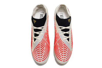 Adidas Predator Edge.1 Low FG Low-Tops Football Boots - White/Red