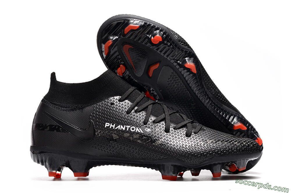 Nike Phantom GT 2 DF Elite FG High-Tops Football Boots - Black 1
