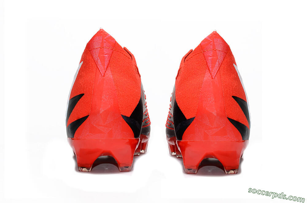Adidas Predator Edge Geometric+ FG High-Tops Football Boots - Red/Black/White 6