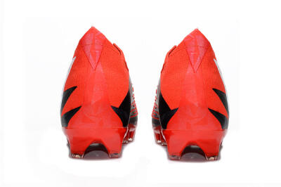 Adidas Predator Edge Geometric+ FG High-Tops Football Boots - Red/Black/White