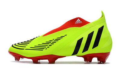 Adidas Predator Edge Geometric+ FG High-Tops Football Boots - Green/Red
