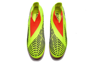 Adidas Predator Edge Geometric+ FG High-Tops Football Boots - Green/Red