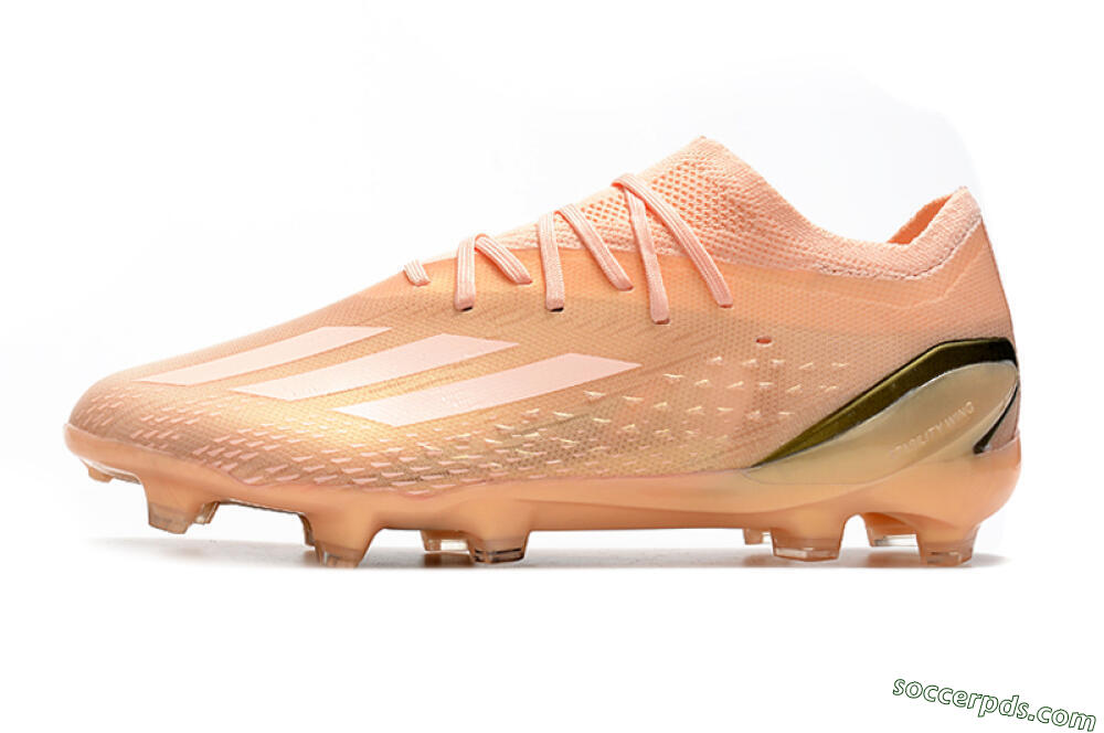 Adidas X Speedportal.1 FG Low-Tops Football Boots - Beige/Black 2