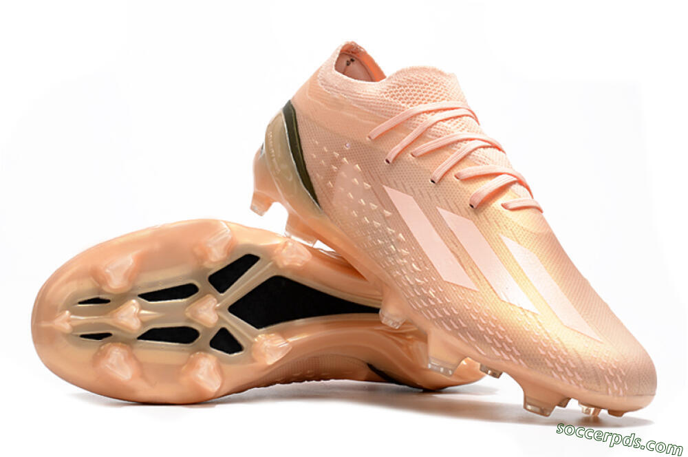 Adidas X Speedportal.1 FG Low-Tops Football Boots - Beige/Black 3