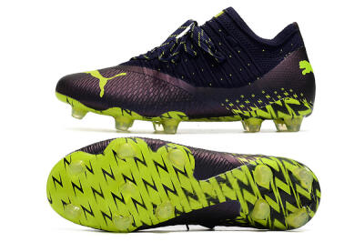 Puma Future Z 1.3 Instinct FG Low-Tops Football Boots - Black/Green