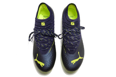 Puma Future Z 1.3 Instinct FG Low-Tops Football Boots - Black/Green