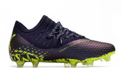 Puma Future Z 1.3 Instinct FG Low-Tops Football Boots - Black/Green