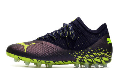 Puma Future Z 1.3 Instinct MG Low-Tops Football Boots - Black/Green