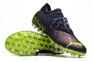 Puma Future Z 1.3 Instinct MG Low-Tops Football Boots - Black/Green