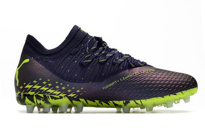Puma Future Z 1.3 Instinct MG Low-Tops Football Boots - Black/Green
