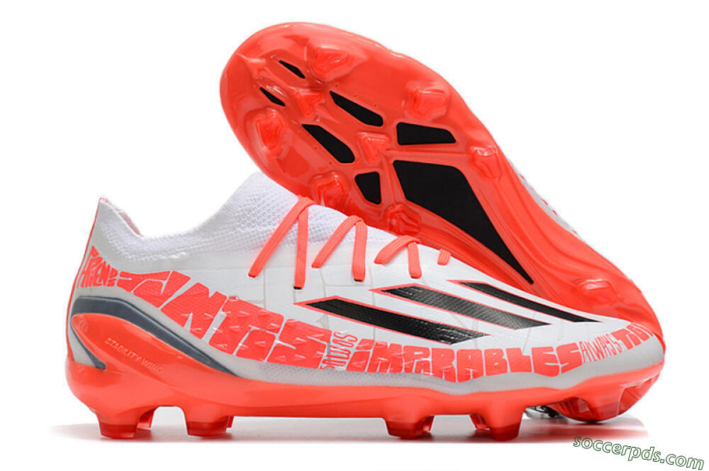 Adidas X Speedportal.1 FG Low-Tops Football Boots - White/Orange 1