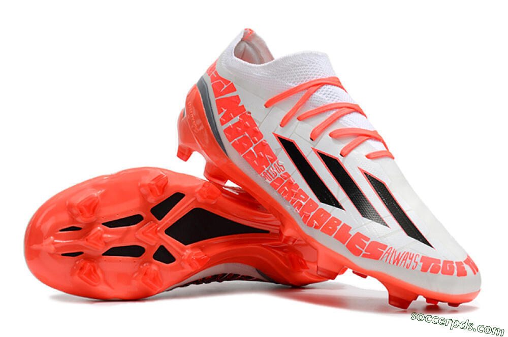 Adidas X Speedportal.1 FG Low-Tops Football Boots - White/Orange 3