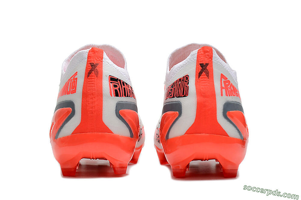 Adidas X Speedportal.1 FG Low-Tops Football Boots - White/Orange 5