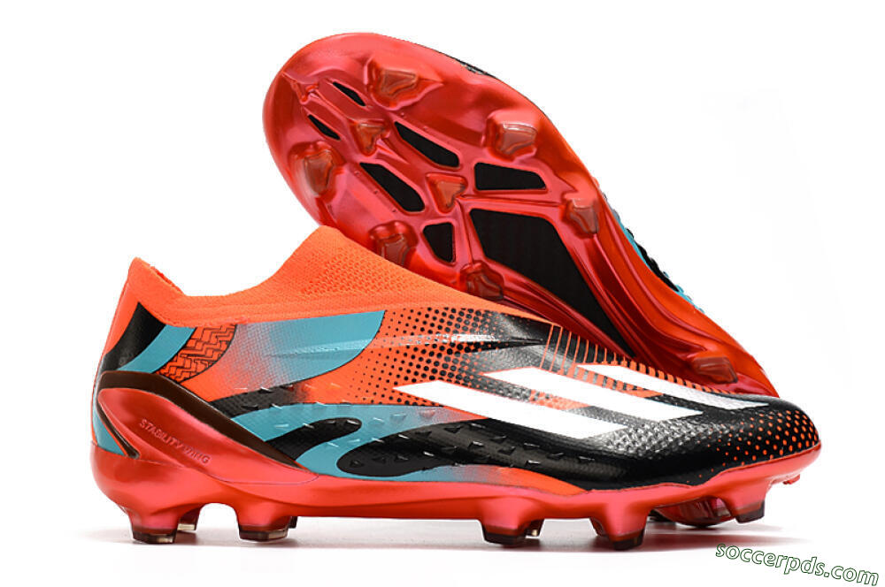 Adidas X Speedportal+ FG Low-Tops Football Boots - Orange/Black 1