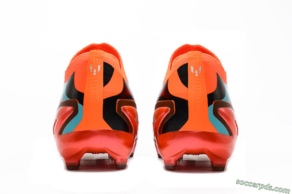 Adidas X Speedportal+ FG Low-Tops Football Boots - Orange/Black 5